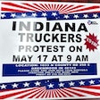 Indiana truckers protest